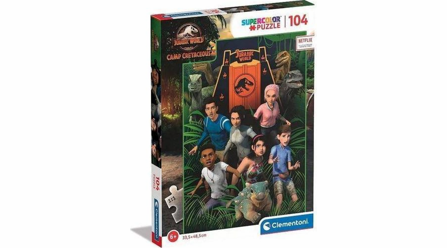 Puzzle 104 elementy Jurassic World