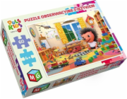 Pozorovací puzzle 60 dílků s ježkem