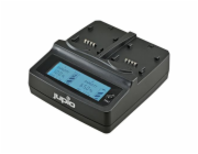 Nabíječka Jupio Duo Charger 45W pro 2 Li-Ion baterie - univerzální  (při použití redukcí)