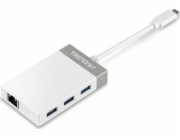 USB HUB TRENDnet TUC-ETGH3 Hub 3x USB 3.0 Gigabit Ethernet