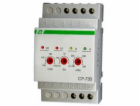 F&amp;F Napěťové relé CP-730 S časovým blokem 10A 4X400V+...