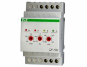 F&amp;F Napěťové relé CP-730 S časovým blokem 10A 4X400V+N - CP-730