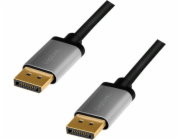 Kabel DisplayPort 4K/60 Hz,DP/M do DP/M aluminiowy 1m