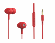 Tellur Basic Gamma wired in-ear headphones red