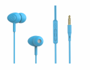 Tellur Basic Gamma wired in-ear headphones blue