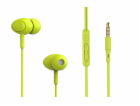 Tellur Basic Gamma wired in-ear headphones green