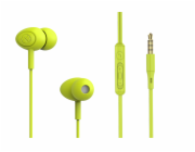 Tellur Basic Gamma wired in-ear headphones green