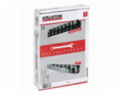 Sada klíčů Kreator KRT500009 očkoploché 8-22mm, 12ks