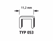 Wolfcraft široké sponky, 1400 ks, Typ53 8mm 7031000