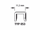 Wolfcraft široké sponky, 1000 ks, Typ53 14mm 7045000