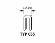 Wolfcraft úzké sponky, 1200 ks, Typ55 18mm 7167000