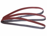 Textilní brusné pásy 13 x 457 mm, 3 ks, zr. 120 1726000