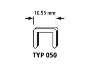 Wolfcraft široké sponky, 2000 ks, Typ50 6mm 7010000
