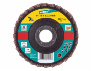 Lamelový brusný talíř s plstí, hrubý, pr. 115 mm, zr. 80 8422099