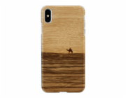 Pouzdro MAN&WOOD SmartPhone iPhone XS Max terra bílé