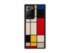 MAN&WOOD case for Galaxy Note 20 Ultra mondrian wood black