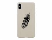 Pouzdro MAN&WOOD SmartPhone iPhone XS Max indická bílá