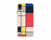 MAN&WOOD SmartPhone case iPhone XR mondrian wood white