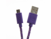 Sbox USB->Micro USB 1M USB-1031U purple