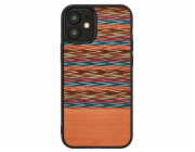 MAN&WOOD case for iPhone 12 mini browny check black