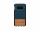 Pouzdro MAN&WOOD SmartPhone Galaxy S10e džínové černé
