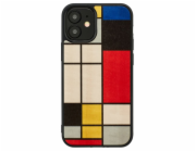 MAN&WOOD case for iPhone 12 mini mondrian wood black