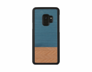 Pouzdro MAN&WOOD SmartPhone Galaxy S9 džínové černé