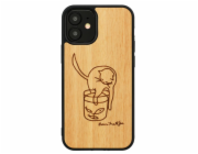 MAN&WOOD case for iPhone 12 mini cat with red fish