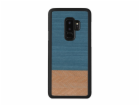 Pouzdro MAN&WOOD SmartPhone Galaxy S9 Plus džínové černé