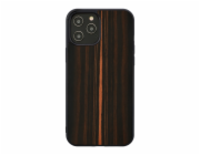 Pouzdro MAN&WOOD pro iPhone 12 Pro Max ebenově černé