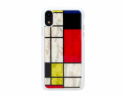 Pouzdro iKins SmartPhone iPhone XR mondrian white