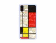 Pouzdro iKins SmartPhone iPhone XS/S mondrian white