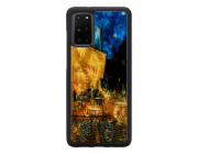 Pouzdro iKins pro Samsung Galaxy S20+ terasa kavárny černé