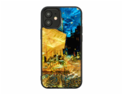 Pouzdro iKins pro Apple iPhone 12 mini cafe terasa černé