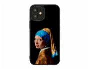 Pouzdro iKins pro Apple iPhone 12 mini holčička s perlovou náušnicí