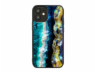 Pouzdro iKins pro Apple iPhone 12 mini fialový achát