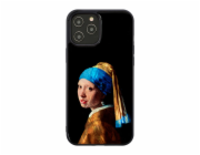Pouzdro iKins pro dívku Apple iPhone 12 Pro Max s perlovou náušnicí