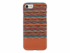 Pouzdro MAN&WOOD pro iPhone 7/8 hnědé kostkované černé
