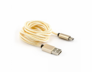 Sbox USB-TYPEC-15G USB->Type C M/M 1.5m fruity gold