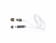 Sbox 2IN1W USB->Micro USB+IPH.5 M/M 1M white