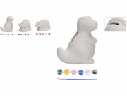 Pokladnička DINOSAURUS - vymaluj si sám