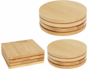 Sada bambusových podtácků 4 ks