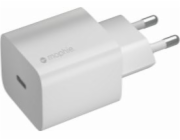 Mophie síťový adaptér USB-C/PD 20W - EU - bílá