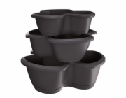 Prosperplast DRET123S-S433 Květináč na bylinky antracit 