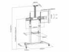 Sbox FS-3610 Floor Ultra-Large LED TV Stand 60-100" 100kg