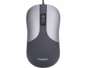Myš Marvo DMS002GY, optická, drátová, 1200DPI, šedá