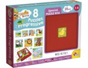 Hračka Liscianigioch Carotina Baby 9 Puzzle - Zvířátka