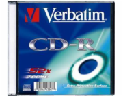 Médium Verbatim CD-R 80 52x EXTRA slim 200ks
