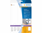 Herma Removable File Spine Label 61x297 25list. DIN A4 75ks 10185
