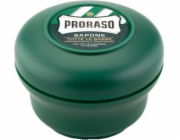 Proraso prorid zelené holicí mýdlo v plastovém kelímku s zvlhčujícím a ochranným efektem 150 ml